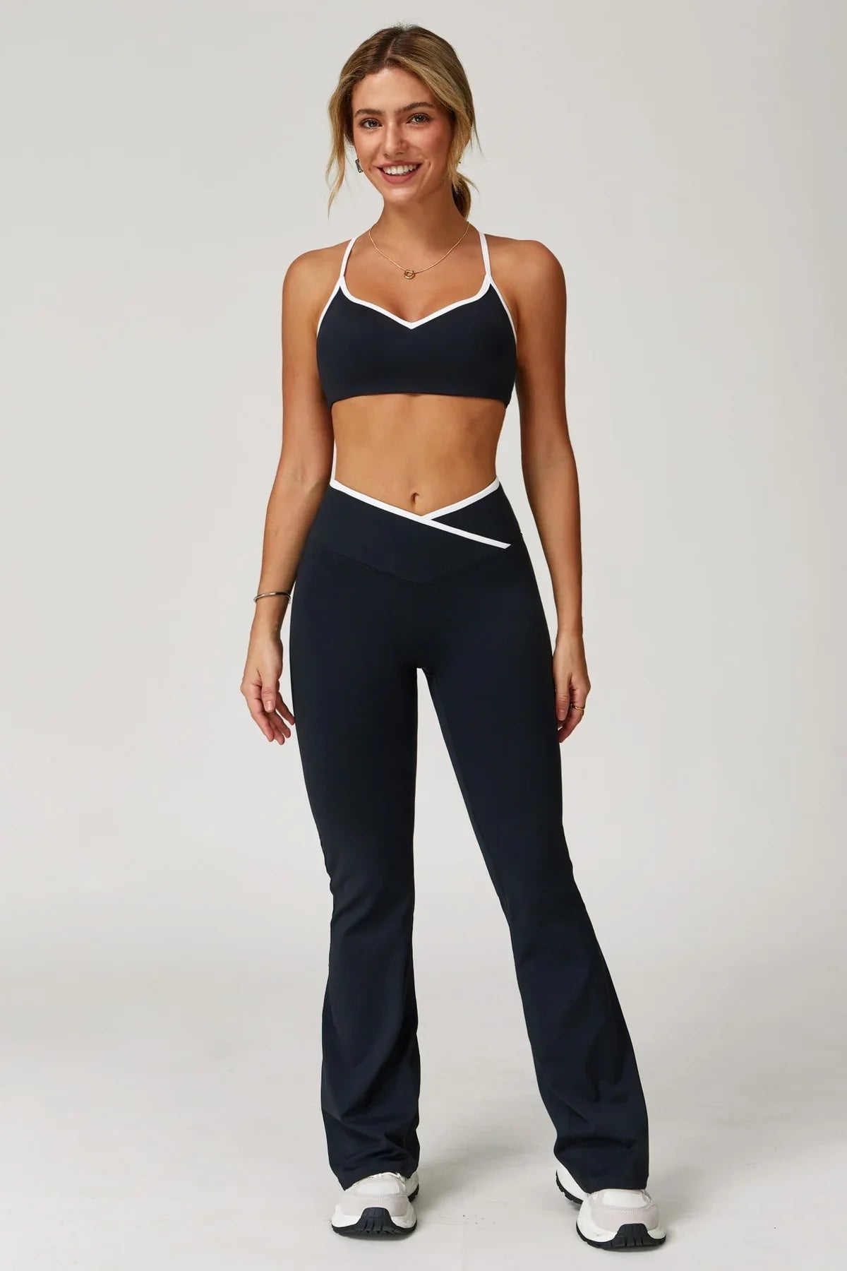 Liz Flare Leggings - Purple