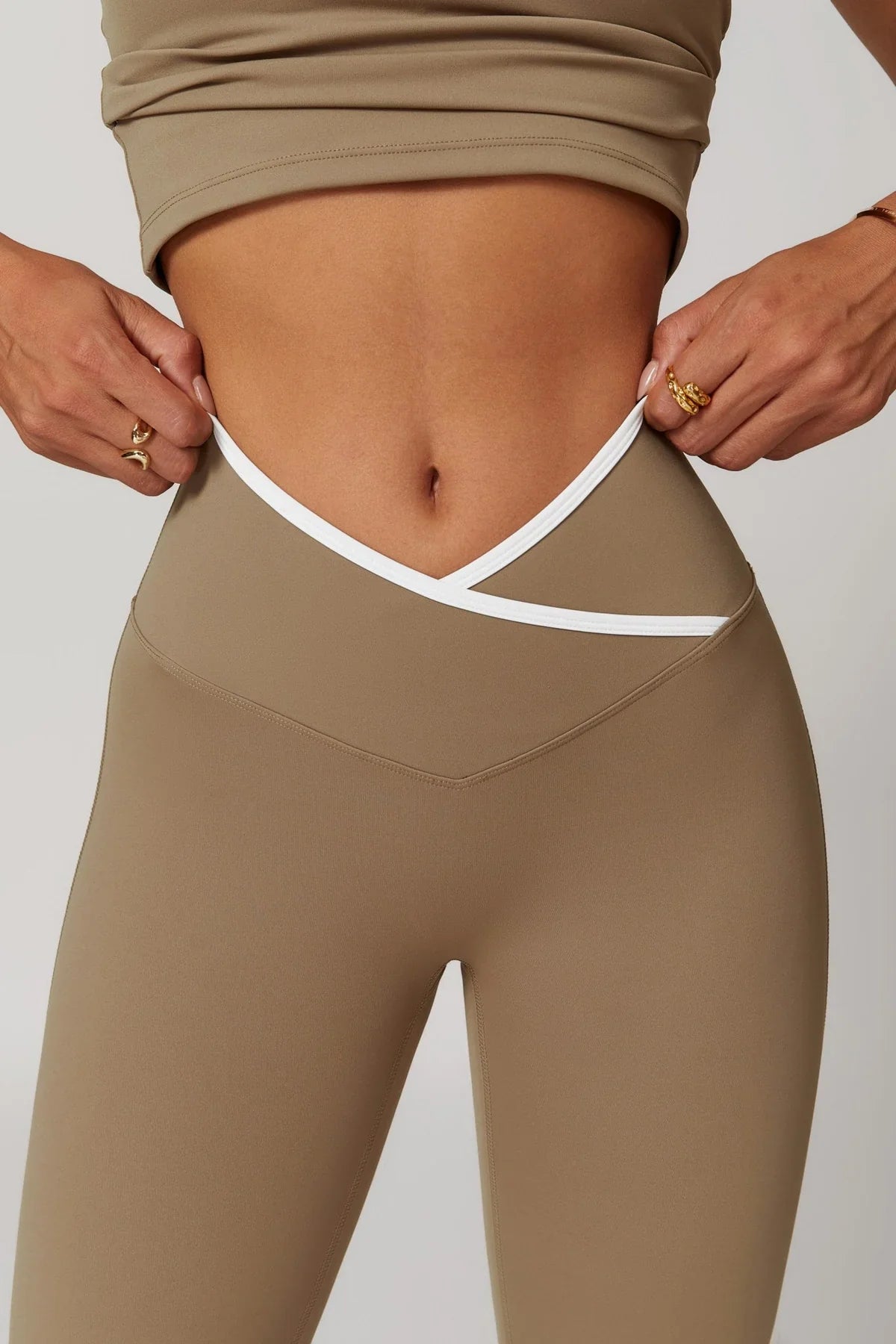 Liz Flare Leggings - Purple
