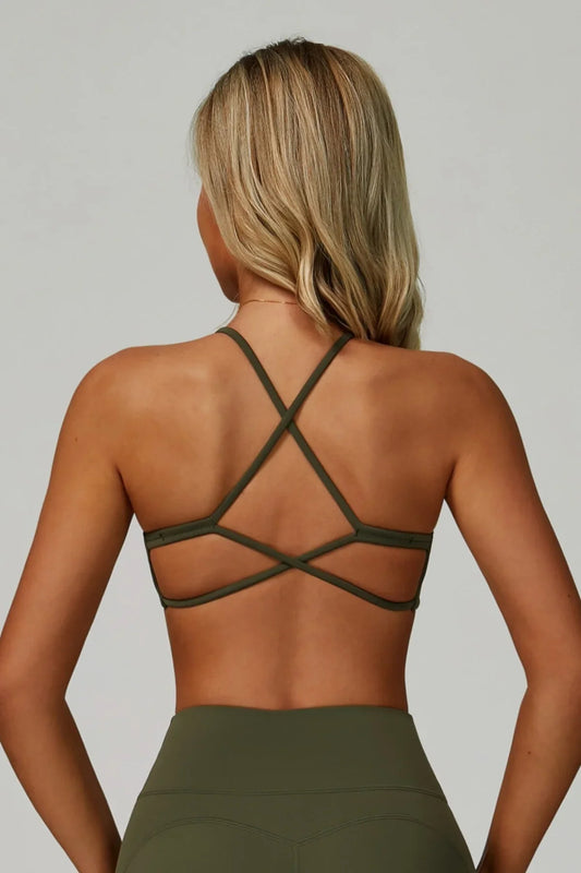 Nina Strappy Bra - Esmeralda