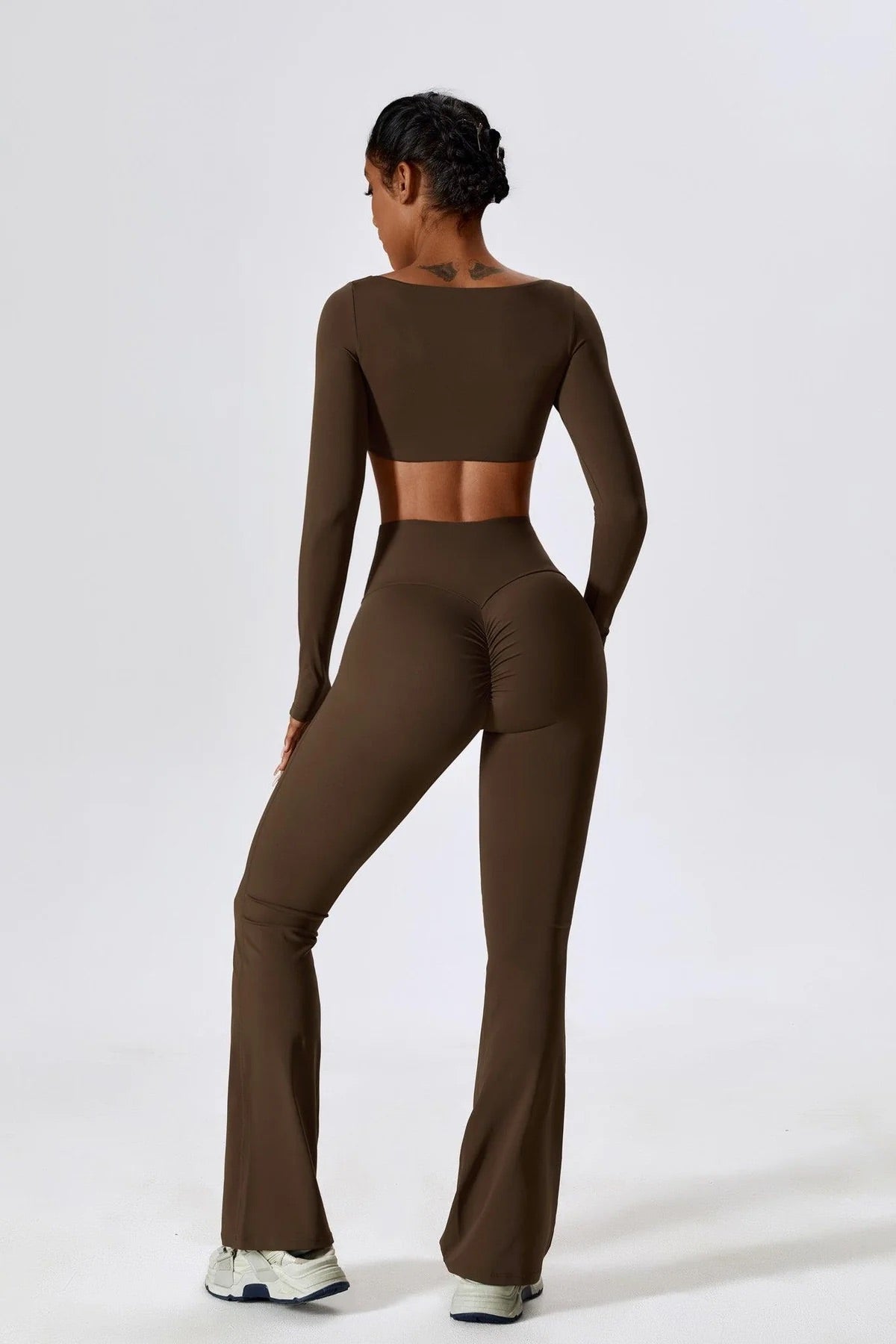 Anna Long Sleeve Top - Blue Bic