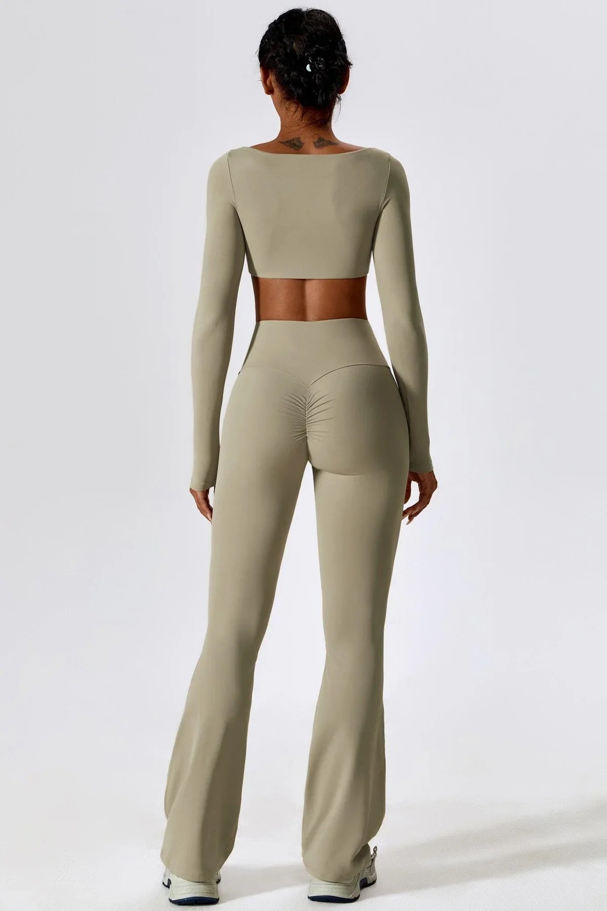 Anna Long Sleeve Top - Blue Bic
